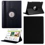 F�r Apple iPad Air 13 2024 / Pro 12.9 2020 360 Grad H�lle Cover Tasche Schwarz Kunst Leder Case Neu