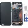 Huawei Display LCD Einheit + Rahmen f�r P40 Lite E Service Pack 02353FMX Blau / Aurora Blue Neu