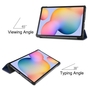 Premium Smartcover Blau Tasche Etuis H�lle f�r Samsung Galaxy Tab S6 Lite und 2022
