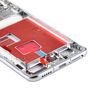 Mittelrahmen f�r Huawei P40 Silber Middle Frame Rahmen Geh�use Zubeh�r Ersatzteil