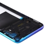 Geh�use Rahmen Mittelrahmen Deckel f�r OPPO Realme X2 Blau Ersatzteil Reparatur