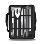 9 in 1 Geschirr Set f�r Outdoor Tasche Campinggrill Geschirr Picknick Tool Barbecue 