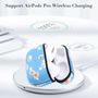 Apple Airpods Pro Cover Ring Blau Schutzh�lle Cover Tasche Case Etui Halter