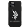 US Polo Big Horse iPhone 11 Pro Max Silikon H�lle Schwarz Case Cover Schutzh�lle Zubeh�r
