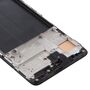 Fr Samsung Galaxy A51 A515F Display Full TFT LCD mit Rahmen Einheit Touch Ersatzteil Reparatur Schwarz (ohne Fingerprint)