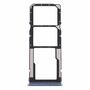 Sim Card Tray f�r Xiaomi Redmi Note 9S / Redmi 9 Grau Karten Halter Schlitten Holder Ersatzteil