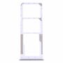 Sim Card Tray f�r Xiaomi Redmi Note 9S / Redmi 9 Silber Karten Halter Schlitten Holder Ersatzteil