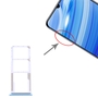 Sim Card Tray f�r Xiaomi Redmi 10X 4G Wei� Karten Halter Schlitten Holder Ersatzteil