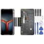 F�r Asus ROG Phone II ZS660KL Display Full Game Expansion LCD + Rahmen Einheit Touch Ersatzteil Reparatur Schwarz