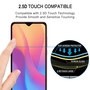 F�r Xiaomi Redmi 9A 2x 3D Premium 0,3 mm H9 Hart Glas Schwarz Folie Schutz H�lle Neu