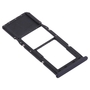 Sim und Micro SD Karten Halter f�r Samsung Galaxy A21s Black Card Tray