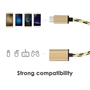 USB 3.1 auf USB-C OTG Adapter Gold Buchse Zubeh�r Verbindung Connector Cable 