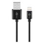 Goobay USB Datenkabel Ladeger�t Lightning Ladekabel Stecker Set Apple Schwarz