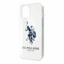US Polo Assn. iPhone 12 Pro Max 6.7 Silikon H�lle Shiny Wei� Case Cover Schutzh�lle Zubeh�r
