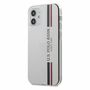 US Polo iPhone 12 Mini 5.4 Silikon H�lle Wei� Tricolor Collection Case Cover Schutzh�lle Zubeh�r 
