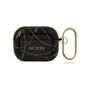 Guess Apple Airpods Pro Silicon Cover Schwarz Gold Chain Collection Schutzh�lle Tasche Case Etui Halter 