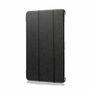 F�r Apple iPad Air 13 2024 / Pro 12.9 Zoll 2018 3 folt Wake UP Smart Cover Tablet Tasche Schwarz