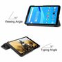F�r Lenovo Tab M7 TB-7305F Tablet Tasche 3 folt Wake UP Smart Cover Etuis Grau 