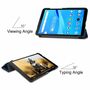 F�r Lenovo Tab M7 TB-7305F Tablet Tasche 3 folt Wake UP Smart Cover Etuis Blau 