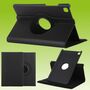 F�r Samsung Galaxy Tab A7 2020 T500 T505 360 Grad Rotation Tablet Tasche H�lle Case Cover Etui Schutz Schwarz Neu
