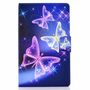 Fr Samsung Galaxy Tab A7 T500 / T505 2020 Motiv 61 Tasche Kunst Leder Hlle Etuis