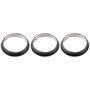 3 Stk R�ck Kamera Linsen Schutz f�r Apple iPhone 12 Pro Grau Ersatzteil Neu
