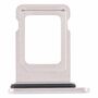 Dual SIM Karten Halter f�r Apple iPhone 12 Pro Max Silber Card Tray Ersatzteil Neu