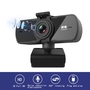 2K HD USB Universal Webcam mit Mikrofon Cam Schwarz Kamera Laptop PC Zubeh�r