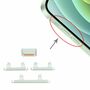 Power und Lautstrke Button fr Apple iPhone 12 Grn On Off Volume Tasten