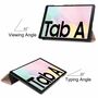 Fr Samsung Galaxy Tab A7 T500 / T505 2020 3folt Wake UP Smart Cover Etuis Hlle Case Schutz Rose Gold