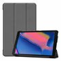 F�r Samsung Galaxy Tab A 8.0 2019 T290 T295 3folt Wake UP Smart Cover Grau H�lle Etuis Case 