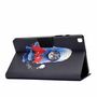 F�r Samsung Galaxy Tab A7 T500 / T505 2020 Motiv 65 Tasche Kunst Leder H�lle Etuis