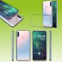 F�r Samsung Galaxy A20S A207F Silikoncase TPU Schutz Transparent Handy Tasche H�lle Cover Etui Zubeh�r Neu