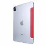 F�r Apple iPad Air 11 2025 / 2024 / Pro 11.0 2022 3 folt Wake UP Smart Cover Tablet Tasche Rot