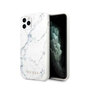 Guess Marble Collection Apple iPhone 11 Pro Wei� Marmor Hard Case Cover Schutzh�lle Etui