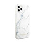 Guess Marble Collection Apple iPhone 11 Pro Wei� Marmor Hard Case Cover Schutzh�lle Etui