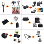 PULUZ 50 in 1 Accessoires Set f�r diverse Action Cams Outdoor DJI GoPro uvm.