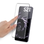Für Samsung Galaxy S21 Ultra G998B 4D Premium 0,3 mm H9 Hart Glas Schwarz Folie Schutz Hülle Neu