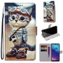 F�r ZTE Blade A7 2020 Kunstleder Handy Tasche Book Motiv 1 Schutz H�lle Case Cover Etui Neu