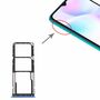Sim Card Tray f�r Xiaomi Redmi 9A Blau Karten Halter Schlitten Holder Ersatzteil