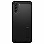 Spigen Tough Armor Case fr Samsung Galaxy S21 Schwarz Hlle Case Etui