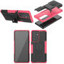 F�r Samsung Galaxy S21 Ultra G998B Hybrid Case 2teilig Outdoor Pink Handy Tasche H�lle Cover Schutz