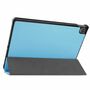 Fr Lenovo Tab P11 11.0 Zoll TB-J606F Tablet Tasche 3 folt Wake UP Smart Cover Etuis Hellblau