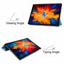 F�r Lenovo Tab P11 Pro 11.5 Zoll TB-J706F Tablet Tasche 3 folt Wake UP Smart Cover Etuis Hellblau