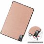 F�r Lenovo Tab P11 Pro 11.5 Zoll TB-J706F Tablet Tasche 3 folt Wake UP Smart Cover Etuis Rose Gold
