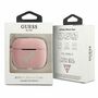 Guess Apple Airpods Pro Cover Pink Gr�n Silicone Vintage Schutzh�lle Tasche Case Etui Halter