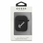 Guess Apple Airpods Cover Schwarz Wei� Silicone Vintage Schutzh�lle Tasche Case Etui Halter
