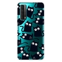 F�r Huawei P Smart 2021 Silikon Case TPU Motiv Funny Cat Schutz Muster Tasche H�lle Cover Etuis Zubeh�r Transparent