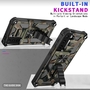 F�r Samsung Galaxy S21 Plus Camouflage Shockproof Armor TPU Schutz Tasche H�lle Cover Gr�n