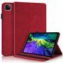 F�r Apple iPad Air 11 2025 / 2024 / Pro 11.0 2020 Baum Muster Rot Kunstleder H�lle Cover